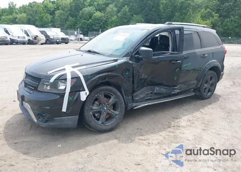 2018 Dodge Journey Crossroad Awd from USA, damaged, VIN 3C4PDDGGXJT364282